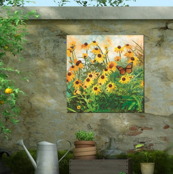 Art mural sur toile Farmers Field