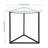 Glass Top End Table-601178838