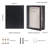 11X14 Shadow Box Frame Memory Box Flower Shadow Box Display Case With Linen Back Glass Magnetic Door For Memorabilia Awards Medals Photos Rustic Black Wall And Tabletop