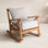 Brunswick Teak Outdoor Rocking Chair with Cushions
