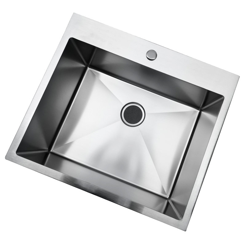 33'' L Single Bowl Stainless Steel Kitchen Sink