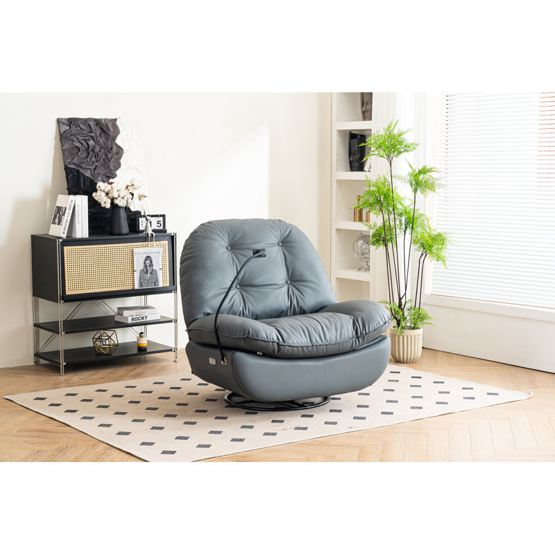 Chargeur USB inclinable électrique, Gris
