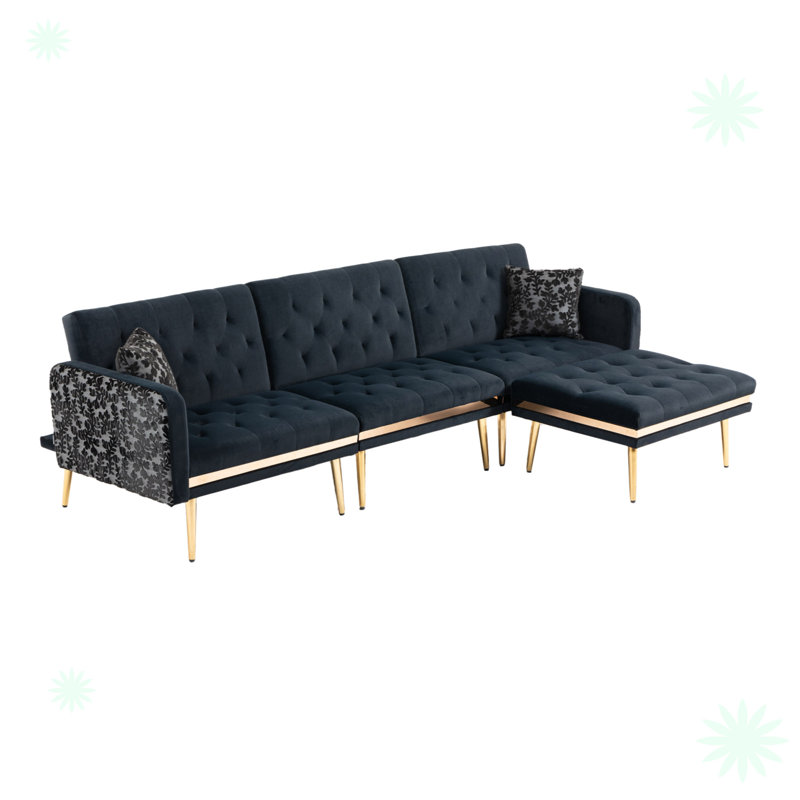 Velvet Sectional
