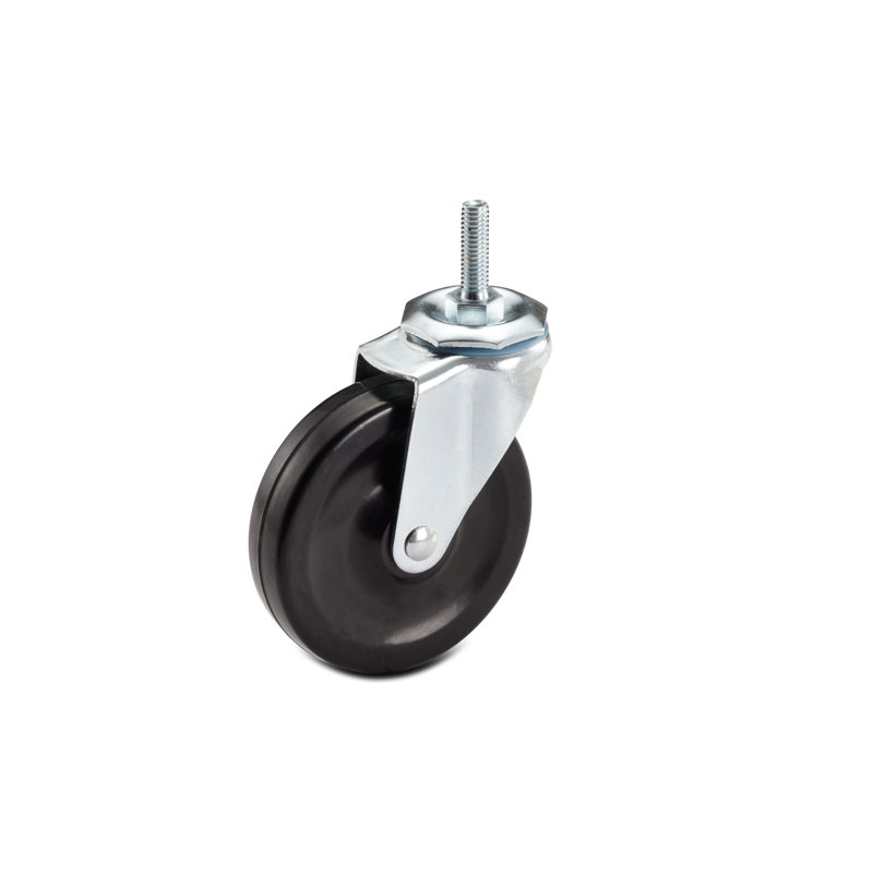 TRINITY 4 in. H x 1 in. D Swivel Wire Shelving Wheel (Set of 4)
