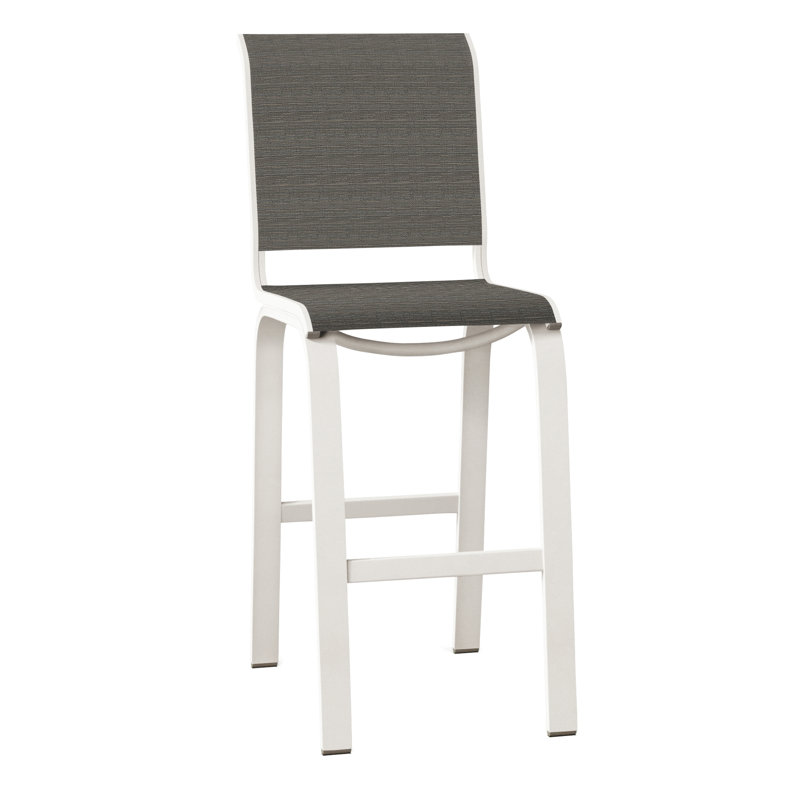 Tabouret de bar 29,5 po Holna, Neige texturée, Gris anthracite Collect