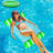 3 Pack Inflatable Pool Floats Adult Size Water Hammock,Pool Floaties Toys,4-In-1 Multi-Purpose Floats For Swimming Pool,Pool Rafts Lounge Chairs Floating,For Adults Vacation Fun And Rest