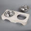 Bol double gamelle pour animaux 1 pinte