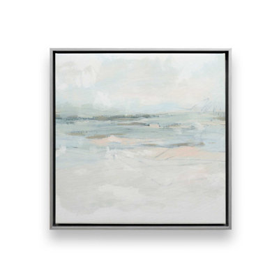 «Softly Spoken Waves I», reproduction sur toile dans un cadre