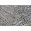 Hand Knotted Abstract Area Rug in Blue/Gray