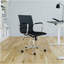 Fauteuil de direction à dossier moyen Techni, noir