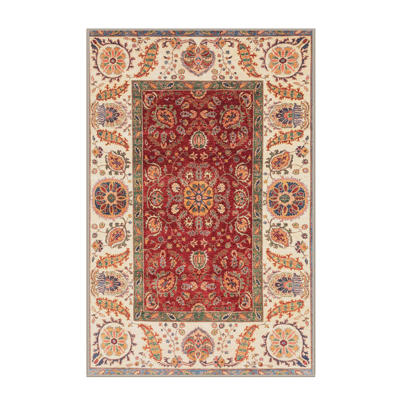 Tapis abstrait 4097, Rectangle 3 pi x 5 pi