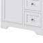 Meuble-lavabo double 84 po 84 po