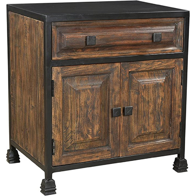 Solid Wood Nightstand