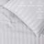 Renze Microfiber 250 TC Reversible Stripe Duvet Cover Set with Pillowcases-1406916919-1406916872