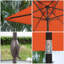 Parasol de marché rectangulaire inclinable 10 pi x 6 pi 5 po Le-1099585362