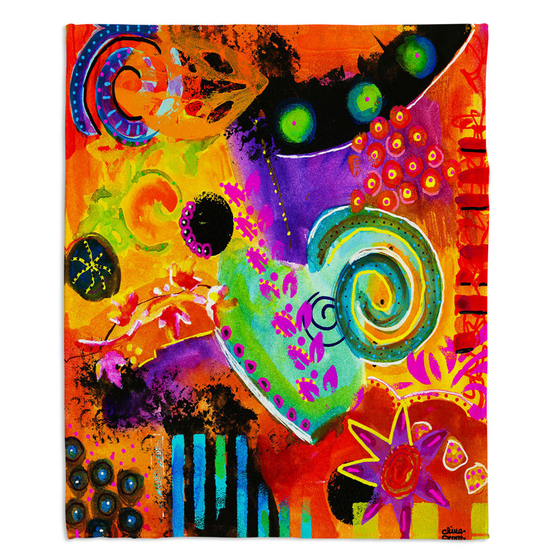 Hand Woven Throw Blanket, 68" x 80"