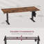Anietra Adjustable Metal Base Computer Desk-1538854949