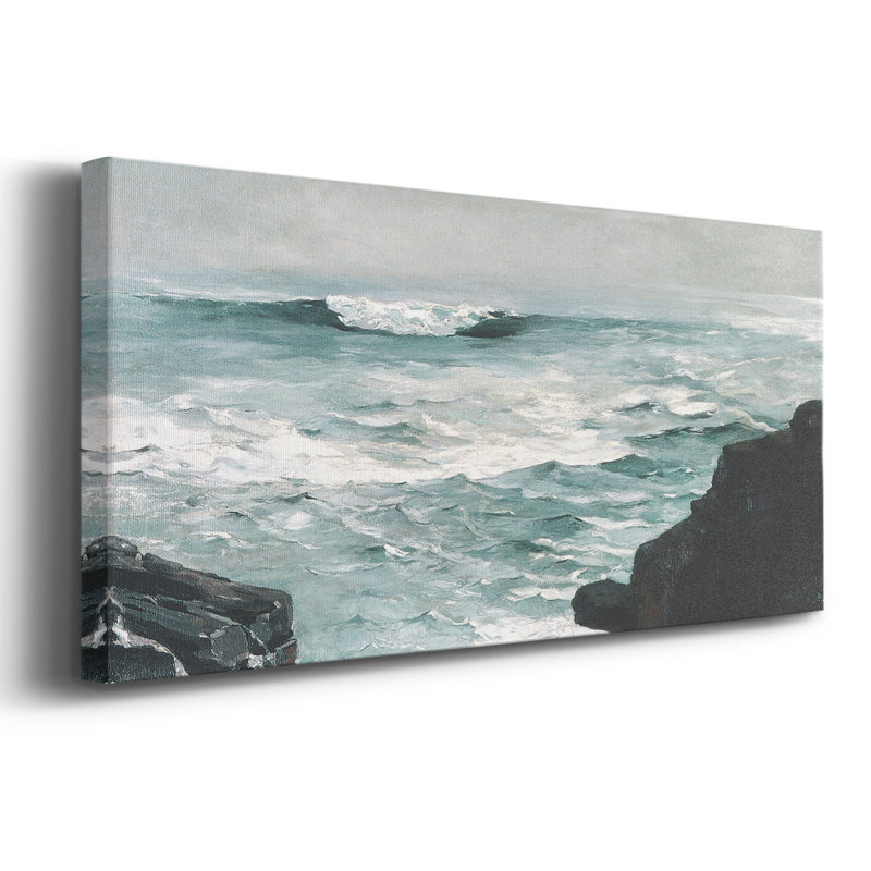 Série paysage - CCLxx - Toile tendue avec châssis - Prêt à accrocher, H 12 po x l 30 po