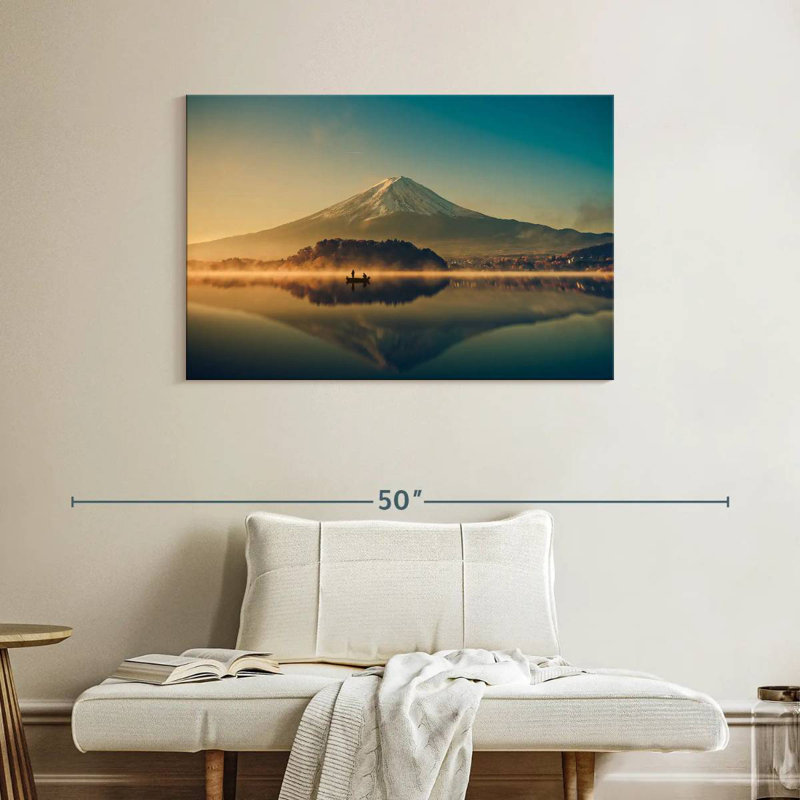 Alvord Mount Fuji Sunset, 26" H x 39" W