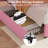 Cahlin Full Storage Bed Frame Velvet Upholstered Platform Bed with 4 Storage Drawer, Adjustable Headboard and Wood Slat Support, Pink-868382091-856237685