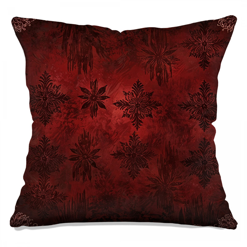 Coussins décoratifs Red Damn, 16 x 16 pouces