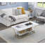 Table basse rectangulaire à 2 niveaux, gris-135840987-135840986