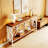 Stylish Coffee Table,Nordic Style Sofa Table,2-Tier Console Table