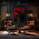 Nan 52" Ceiling Fan In Textured Bronze And Matte White Blades