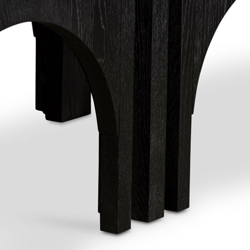 Amara Nesting Coffee Table, Black Oak Veneer