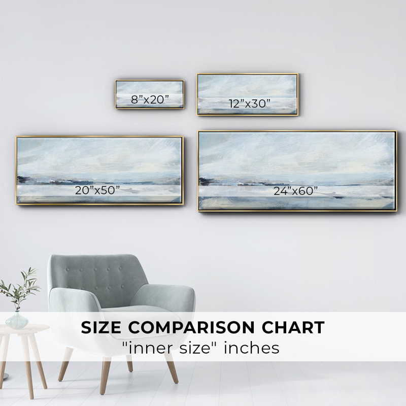 Sailing II- Framed Canvas