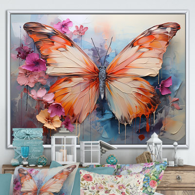 Butterfly Abstract Auras - Butterfly Wall Art