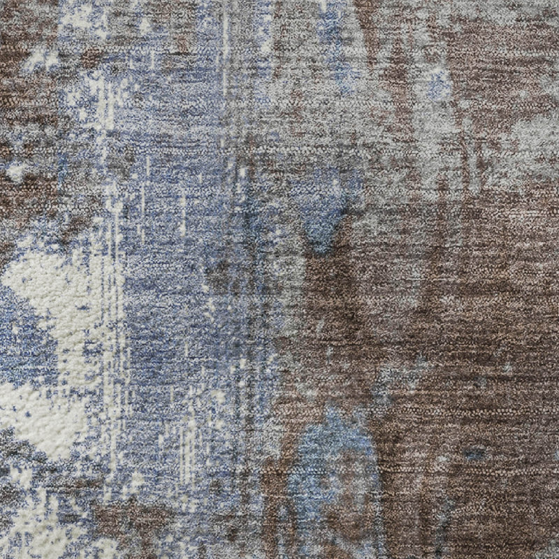 Premium Machine Washable Crestover AMF1870 Abstract Rug, Rectangle 10' x 14'