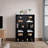 Ebern Designs Bookcase, 3-Tier Adjustable Open Storage Shelf Display Bookshelf, HOFB024-1735461879-1735461832