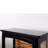 21"Electric Fireplace Stove, 3-Sided Freestanding Heater With 3D Flame Effect With Remote Control