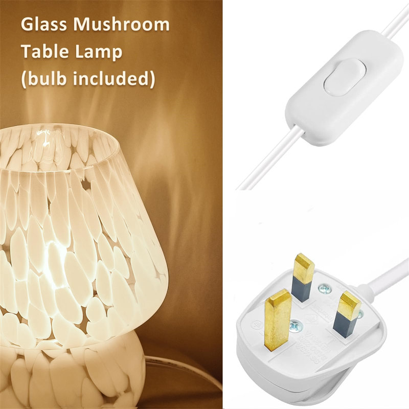 Glass Table Lamp