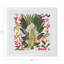 Fantasy Tropical Hemstitch 22" Linen/Cotton Blend Napkin