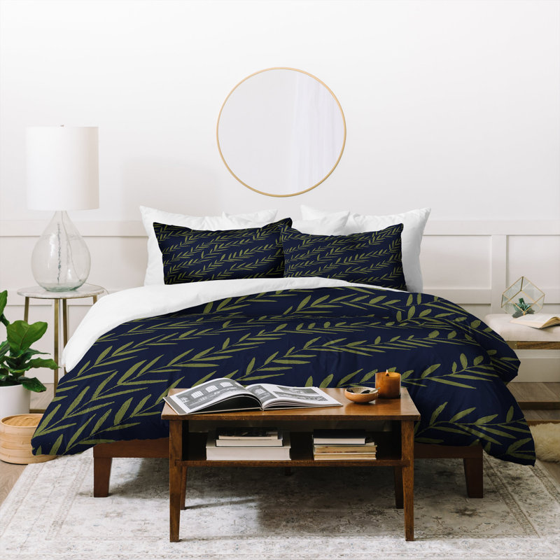 Farmhouse / Country Floral Duvet Cover, King Duvet Cover + 2 King Shams