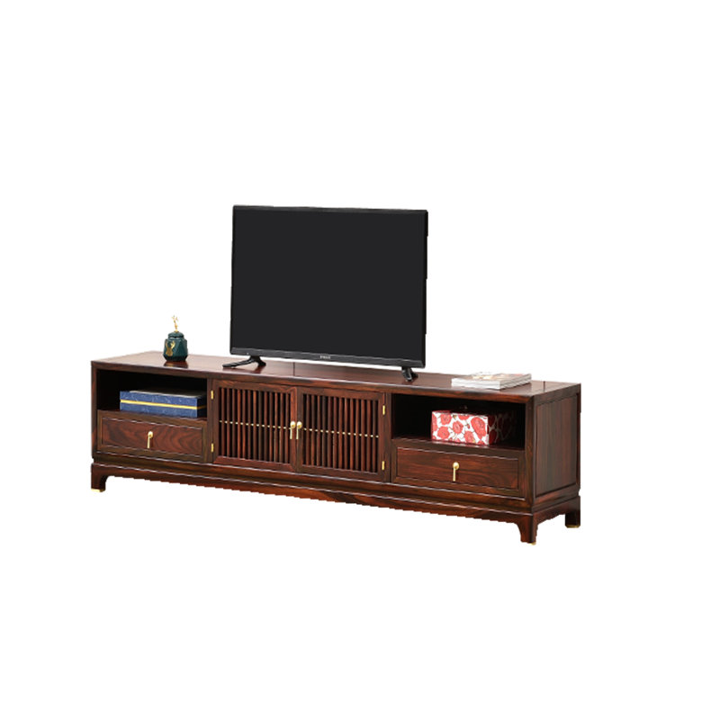 Crédence en bois massif New China Simple, 20.86" H x 78.74" W x 18.11" D