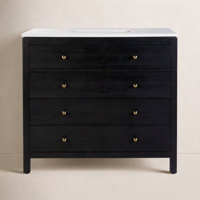 Celine 36" Acacia Single Bathroom Vanity