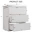 Meuble-lavabo autoportant de 30 po avec lavabo en céramique et 2 tiroirs pleine extension-1766576631