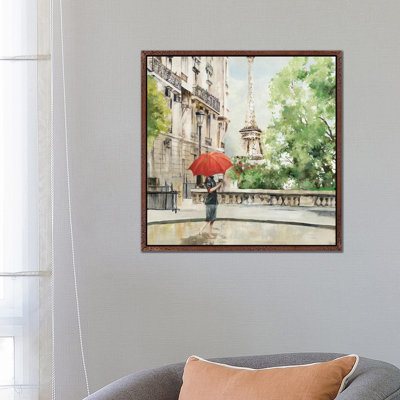 Paris Walk by Allison Pearce - Painting on Canvas