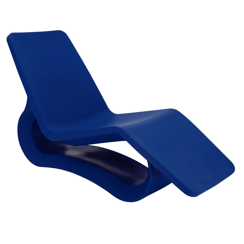 Tramontina Octo Polyethylene Sun Lounger, Blue Mariner