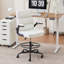 Chaise de bureau haute Tacony avec anneau de repose-pieds réglable-1639674464