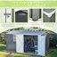 Remise de rangement très résistante de 8 pi x 12 pi xl TG