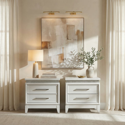 Oxford Two Nightstands Set