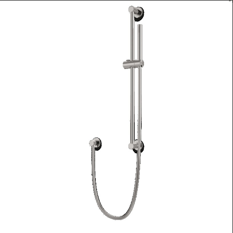 Pomme de douche coulissante 1,8 GPM GPM, Noir mat