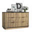 Modern Multi-Functional Six-Drawer MDF Cabinet