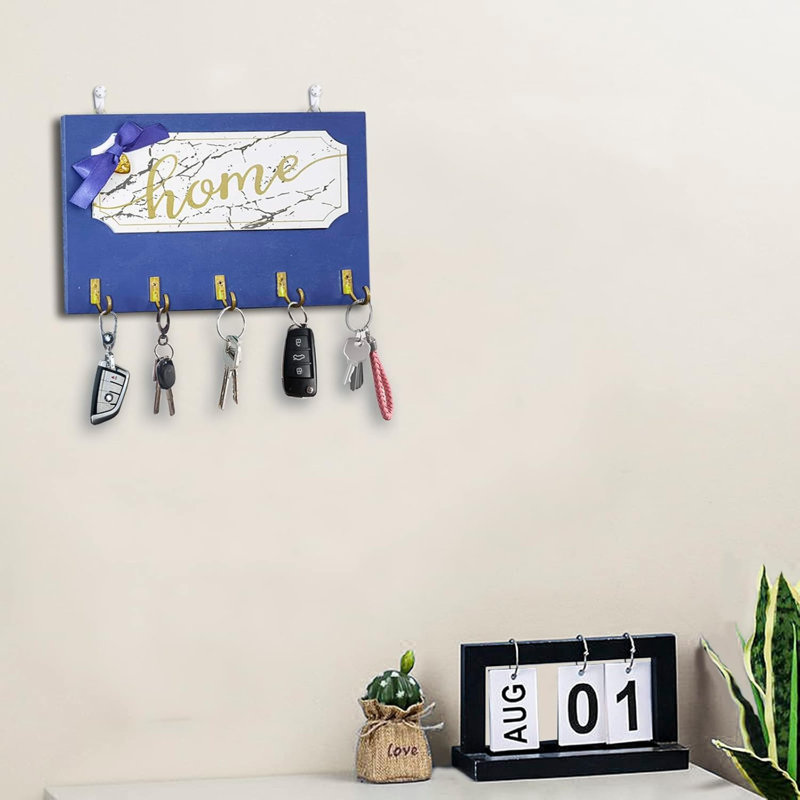Hillwood Wall Organizer with Key Hooks