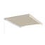 Auvent de patio rétractable - cadre blanc -1016076180-1016076279