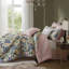 Ensemble d'édredon grand réversible à motif floral 8 pièces Ophelia-114192808